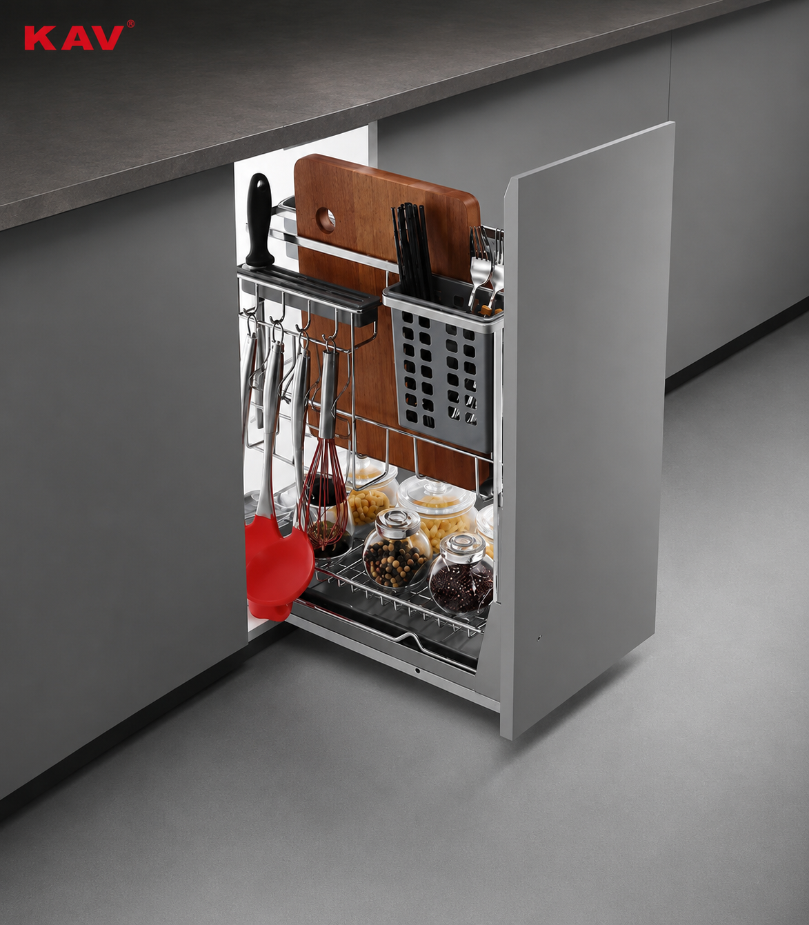 KỆ GIA VỊ INOX
