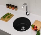 Chậu rửa bát đá thạch anh tròn 