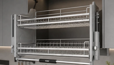 Phim Giới Thiệu Kệ Nâng Hạ Chén Bát KAV HARDWARE
